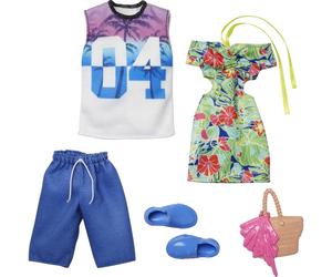 Barbie & Ken Fashions 2-Pack Clothing & Accessories Set 1 Tropical Dr