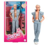 Barbie The Movie Collectible Ken Doll Wearing All-Denim Matching Set with Origi