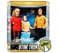 Barbie & Ken Star Trek 30th Anniversary Doll Giftset 1996 Mattel 15006
