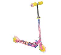 Barbie Kids Folding Inline Scooter for Girls and Boys | Officially Licensed Adjustable with Light Up Wheels