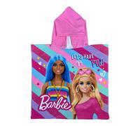 Barbie Kids Hooded Poncho Towel Cover Up