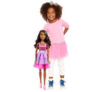 Large Barbie Doll with Black Hair - 74cm