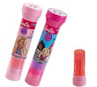 Barbie Laser Pop Lollipop - Strawberry & Blueberry Candy 0.71 Oz - Cool Barbie Image Projector - Interactive Fun for Kids Size-13cm