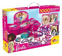 Barbie Fashion Briefcase Bijoux Game for Children, 76901, 1000 Jewels, Youth Large / 11-13