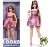 Barbie Looks Doll #24 with Pink Mini Dress Y2K Fashion doll 2023 Mattel HRM16