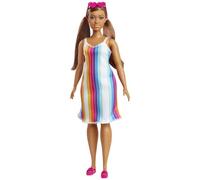Barbie Loves the Ocean - Rainbow Striped Dress