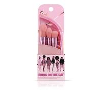 Barbie Make-Up Brushes in Travel Pouch - 5 Make-up Brushes - Brushes Travel Holder