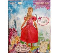 Barbie Mariposa & Fairy Princess Dress Carnival Costume 3-5 Ages 104cm New