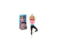 Barbie Blonde Hair Made To Move Doll Pink Top and Black Leggings New Kids Toy