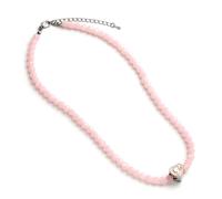 Barbie Men's Beaded Necklace in Pink Barbie Pink One Size