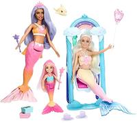 Barbie Mermaid Playset with 3 Dolls, Accessories and More Dreamtopia
