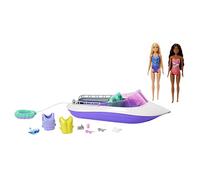 Barbie Mermaid Power Dolls, Boat and Accessories