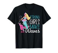 Barbie Mermaid Strong Girls Make Waves T-Shirt