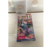 Barbie Flower Magic Mermaid Toy Doll with Surprise Blooming Flowers Feature & Pearl Headband Accessory