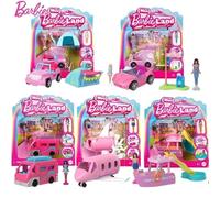 Barbie Mini Barbie Land Collectible Playsets With 1.5-Inch Doll Interactive Play