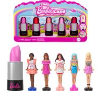 Barbie Mini BarbieLand 5-Pack Fashionistas Dolls, 1.5-inch Mini Dolls in Lipstick Tubes, Instant Collection & Surprise Reveals (Styles May Vary), JBD
