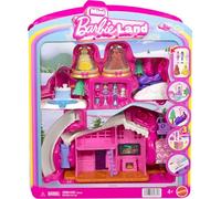 Barbie Mini BarbieLand Bundle Including 2 Holiday Dolls, 3 Snow Playsets, 3 other 1.5-inch Dolls, JGW15