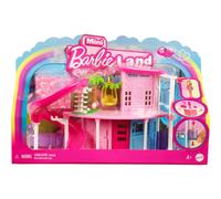 Barbie Mini BarbieLand Doll House Sets: Mini Dreamhouse with Surprise 1.5-inch Barbie Doll, Elevator & Pool HYF45 (4Y+)
