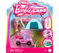 Barbie Mini BarbieLand Doll & Toy Vehicle Sets 1.5-inch Doll & SUV wi