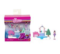 Barbie Mini Land Doll Playset Ice Skating