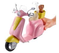 Barbie Mo-Ped Scooter With Doll & Dog