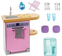 Barbie Decor Kitchen Set with Dishwasher