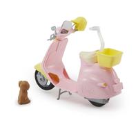 Barbie Moped with Puppy | Doll Scooter Vehicle Toy with Pet Accessory for Play