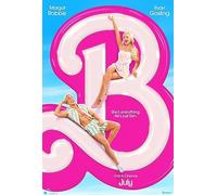 Barbie Movie Film Poster Artwork Margot Robbie Picture Wall Art Decor Home Living Room A4