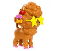 Barbie Multicolour Extra Doll In Rainbow Coat With Pet Dog Toy