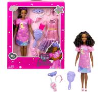 Barbie: My First Barbie Preschool Doll, "Brooklyn" with 35cm/13.78'', Black