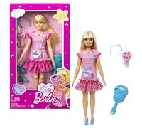 Barbie My First Blonde With Cat Doll Pink