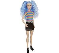 Barbie No.170 Rainbow T-Shirt Grb61 Barbie Fashionista Doll (Fbr37)