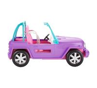 Barbie Off-road Vehicle With Rolling Wheels Doll