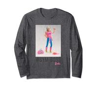 Barbie Official Ladies Gym Chief Sweatshirt Long Sleeve T-Shirt