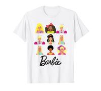 Barbie Official Women's, Barbie Through The Decades T-Shirt