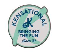 Barbie™ - Limited Edition Ken™ Enamel Kensational Pin Badge | Officially Licensed | Individually Numbered | 45x44.4mm Collectible