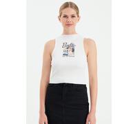 Barbie - Out Of Office White - Top - white - M - 95% Polyester, 5% Elastane,Jersey M
