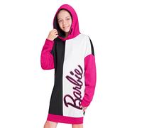 Barbie Oversized Hoodie, Sweater Dress for Girls (Multicolor, 4-5 Years)