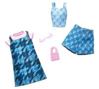 Barbie Pack Of 2 Denim Outfits And 2 Accessories