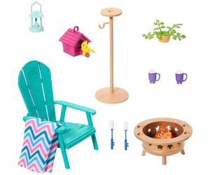 Barbie Patio Garden Furniture and Accessory Set