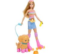 Barbie Pets Skate and Run Pup Blonde Doll