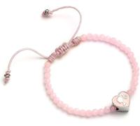 Barbie Pink Friendship Heart Shaped Bead Bracelet BMFB0007 - Premium