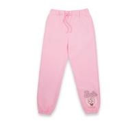 Barbie Womens Joggers in Pink | Oversized Fit Ladies Malibu Tennis Club 1959 Long Leg Graphic Bottoms | Sports Crest Vintage Style Tracksuit Sweatpants | Doll Movie Apparel Merchandise Gift for Her