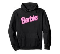 Barbie Pink Logo Pullover Hoodie