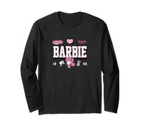 Barbie Pink Malibu 1959 Retro Icon Graphic Long Sleeve T-Shirt