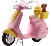 Barbie Pink Moped Scooter with Puppy