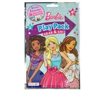 Barbie Play Pack Grab & Go - Coloring Set with Stickers and Crayons