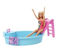 Barbie Pool Playset includes Doll