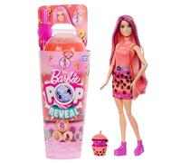 Barbie Pop Reveal Bubble Tea Series Doll Age 3+ & Accessories with Fashion Doll & Pet, 8 Surprises Include Color Change, Cup with Storage (Styles May Vary), HTJ22