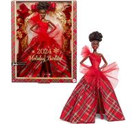 BARBIE Poupée joyeux noël brune HRM62